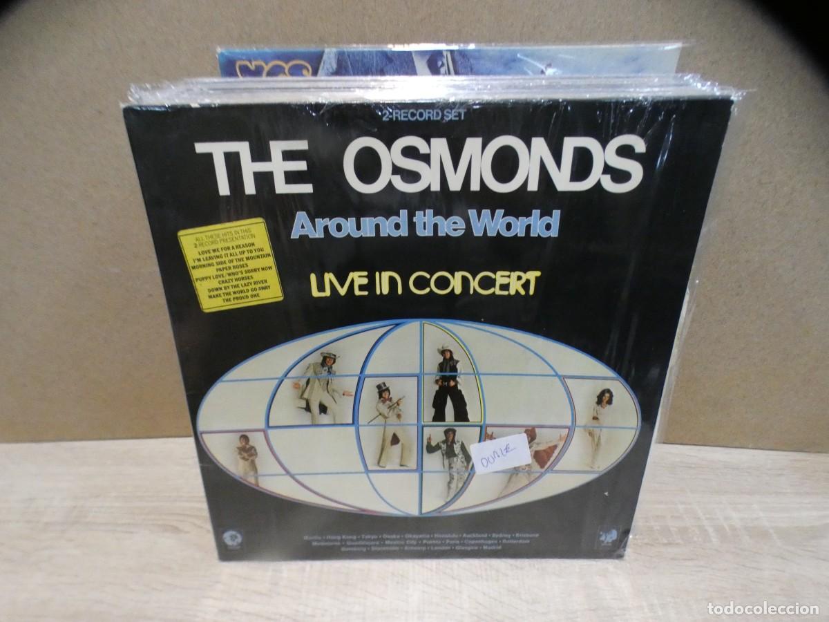 Vinyl records: ARKANSAS1980 PACC319 LP BUEN ESTADO THE OSMONDS AROUND THE WORLD