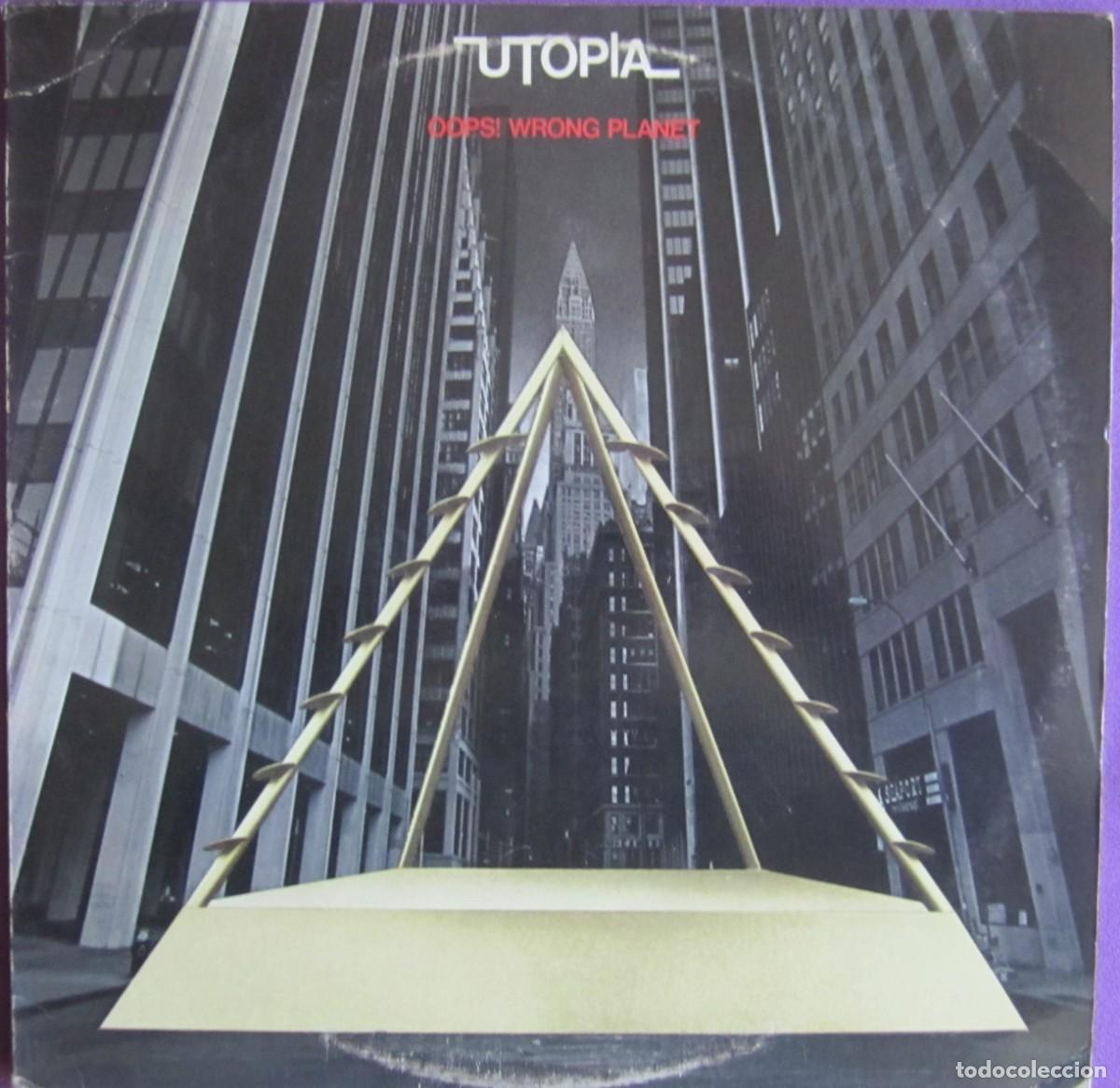 Discos de vinilo: TODD RUNDGREN / UTOPIA: OOPS! WRONG PLANET. GENIO DEL PROGRESIVO / ART ROCK. ORIGINAL U.S.A. - Foto 1