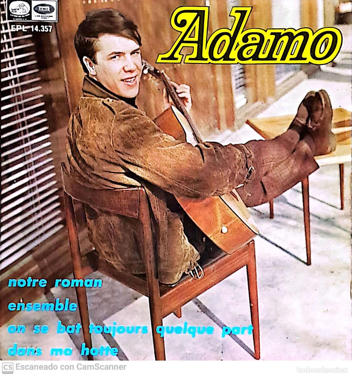 Discos de vinilo: Adamo &lrm;&ndash; Notre Roman - Foto 1