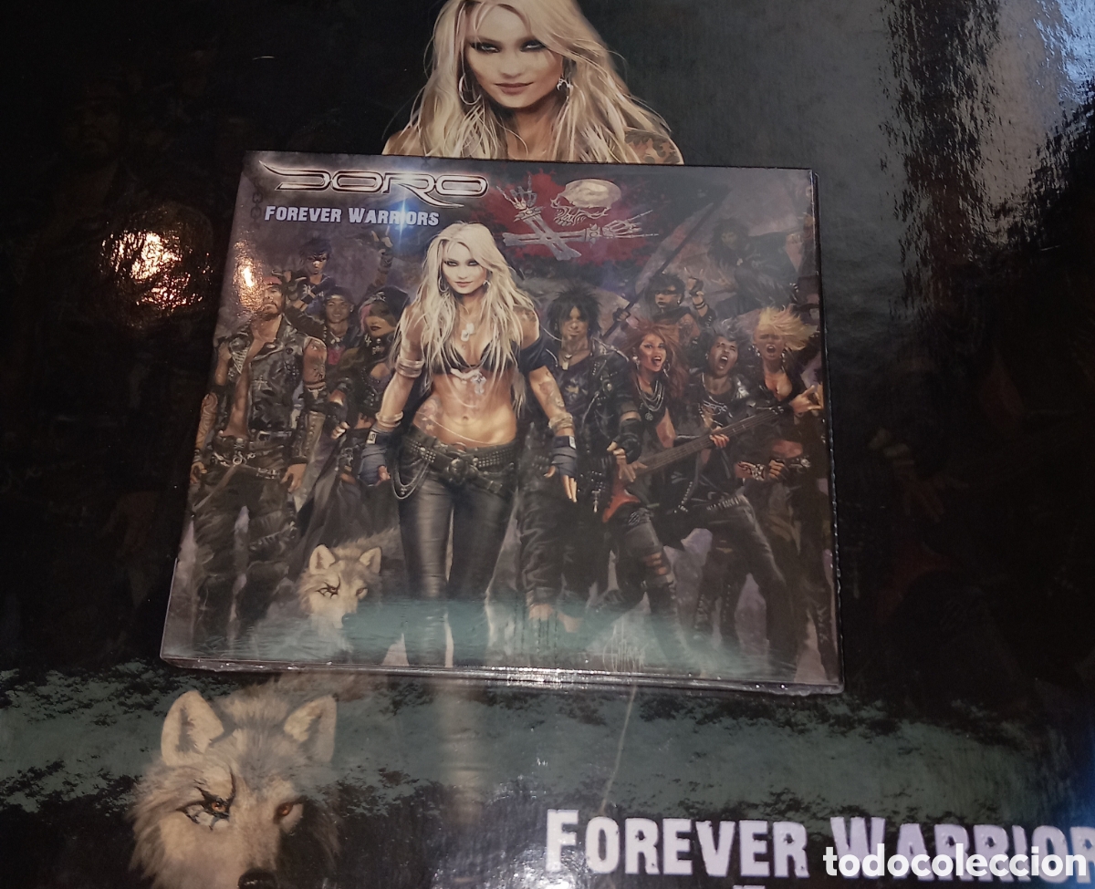 Discos de vinilo: 2LP + 2CD - DORO - FOREVER WARRIORS / FOREVER UNITED - EDICI&Oacute;N LIMITADA - Foto 4