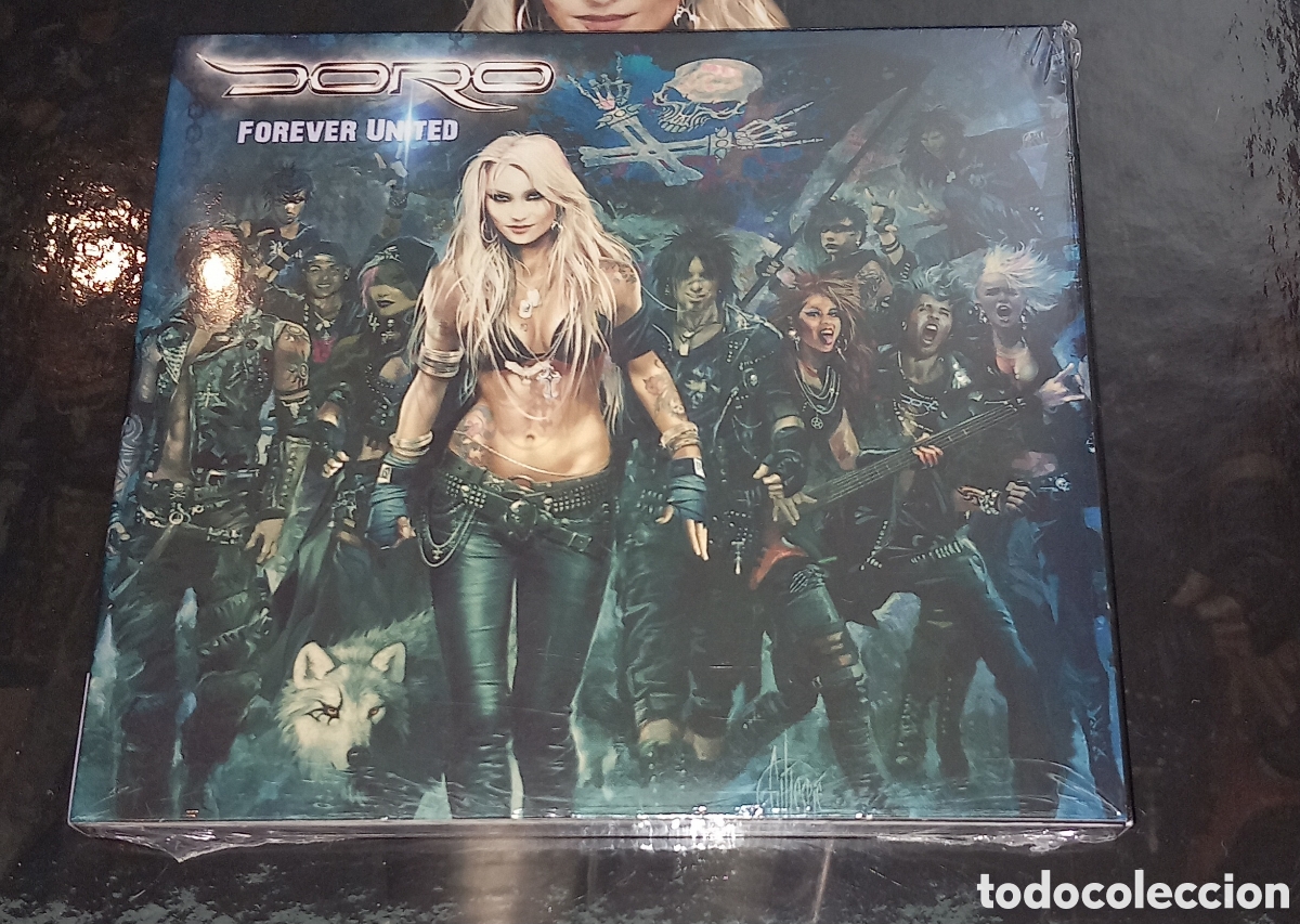 Discos de vinilo: 2LP + 2CD - DORO - FOREVER WARRIORS / FOREVER UNITED - EDICI&Oacute;N LIMITADA - Foto 5