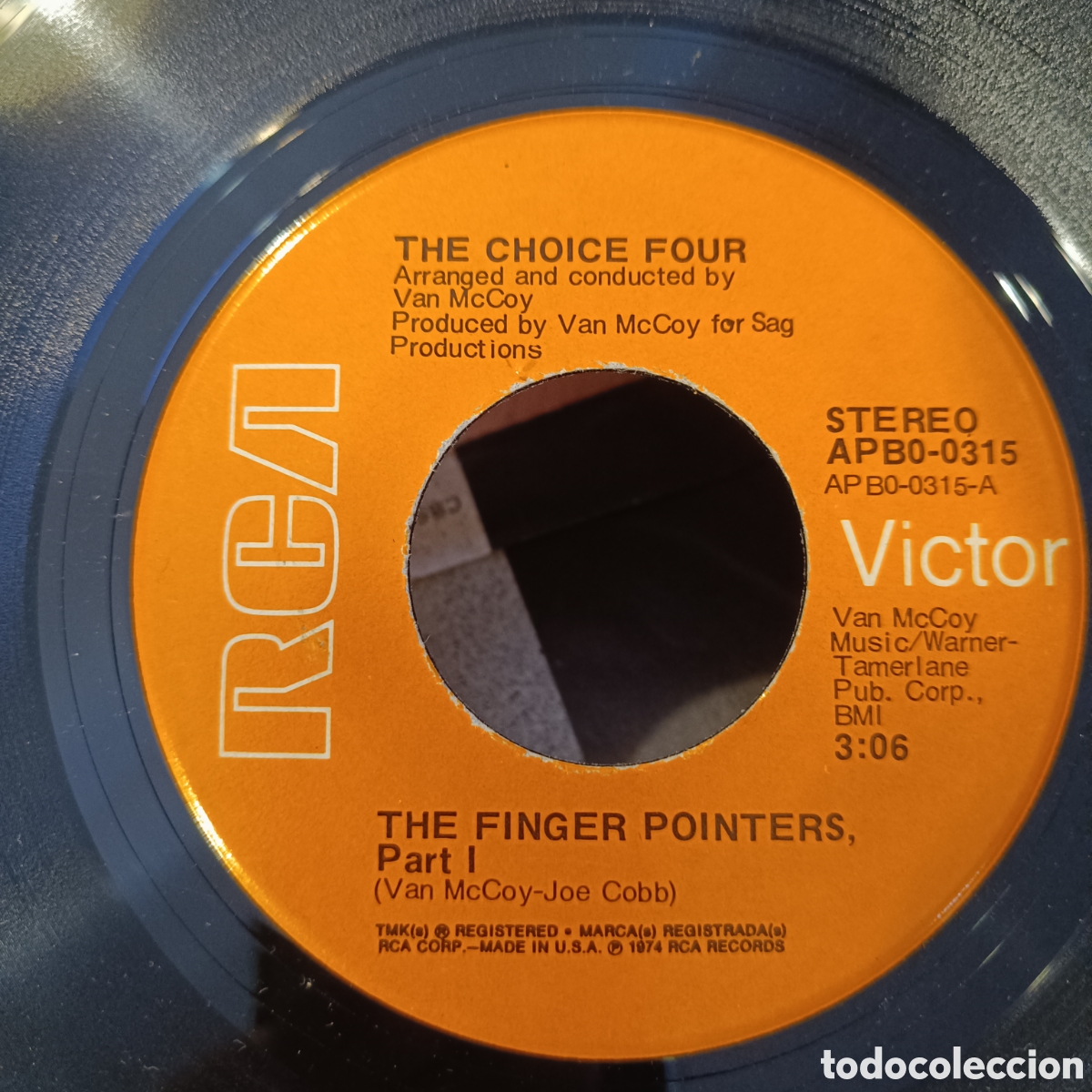 Discos de vinilo: The Choice Four &ndash; The Finger Pointers (Edici&oacute;n USA) - Foto 1