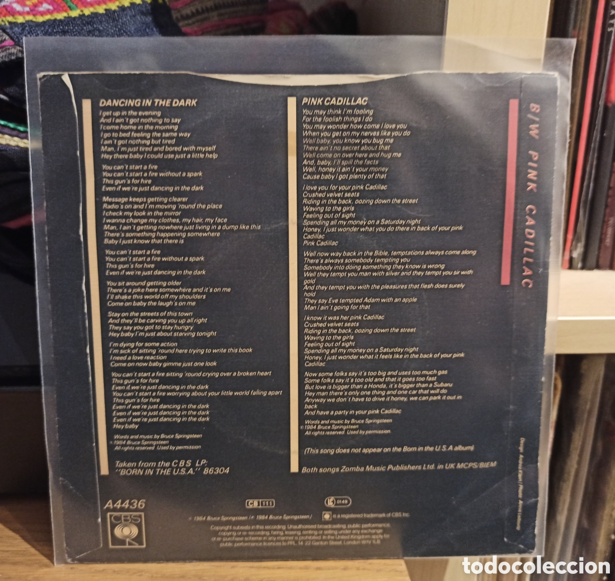 Discos de vinilo: Bruce Springsteen-Dancing In The Dark 7&rdquo; - Foto 2