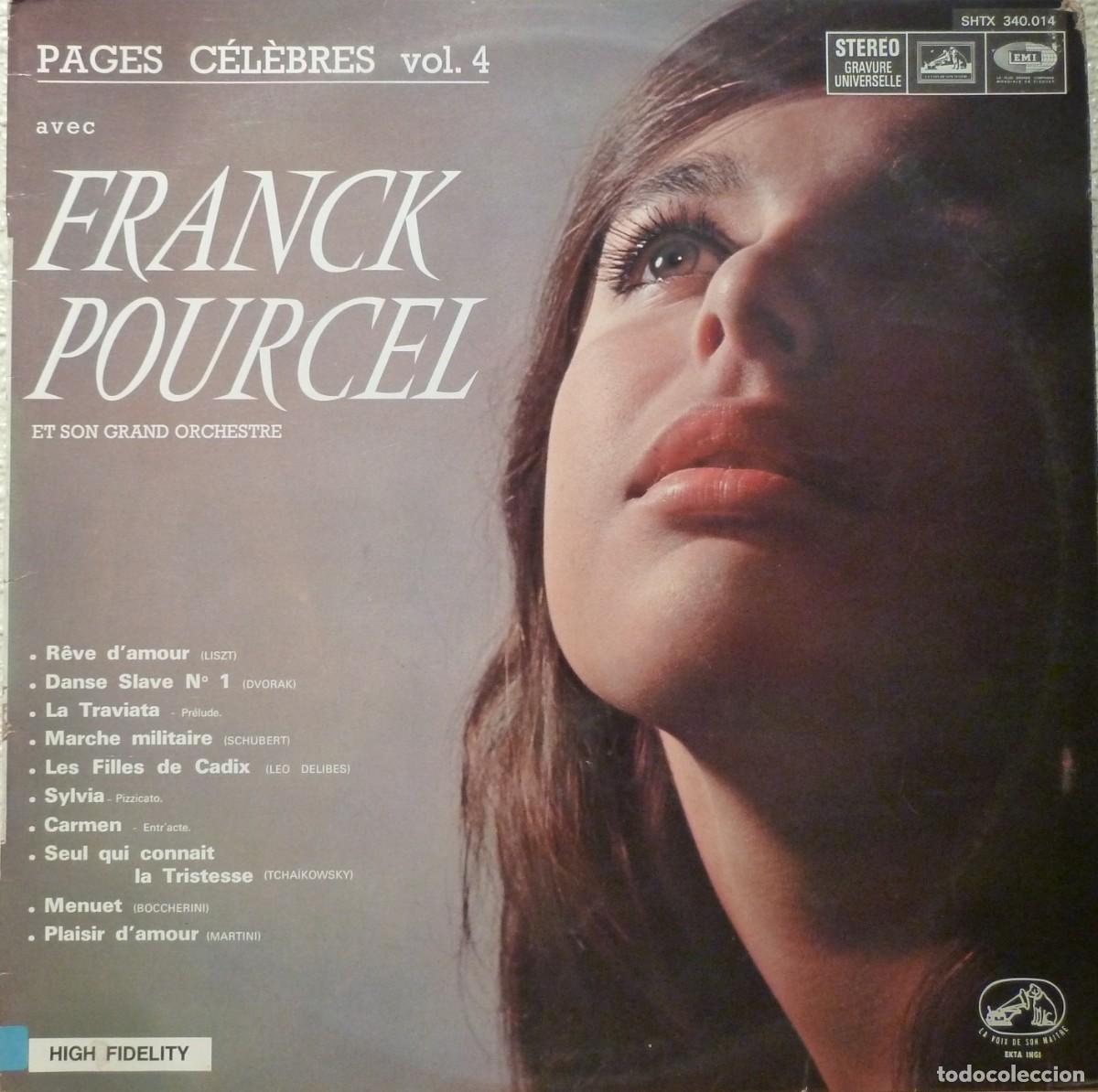 Discos de vinilo: Franck Pourcel - Pages C&eacute;lebres vol 4 - Foto 1
