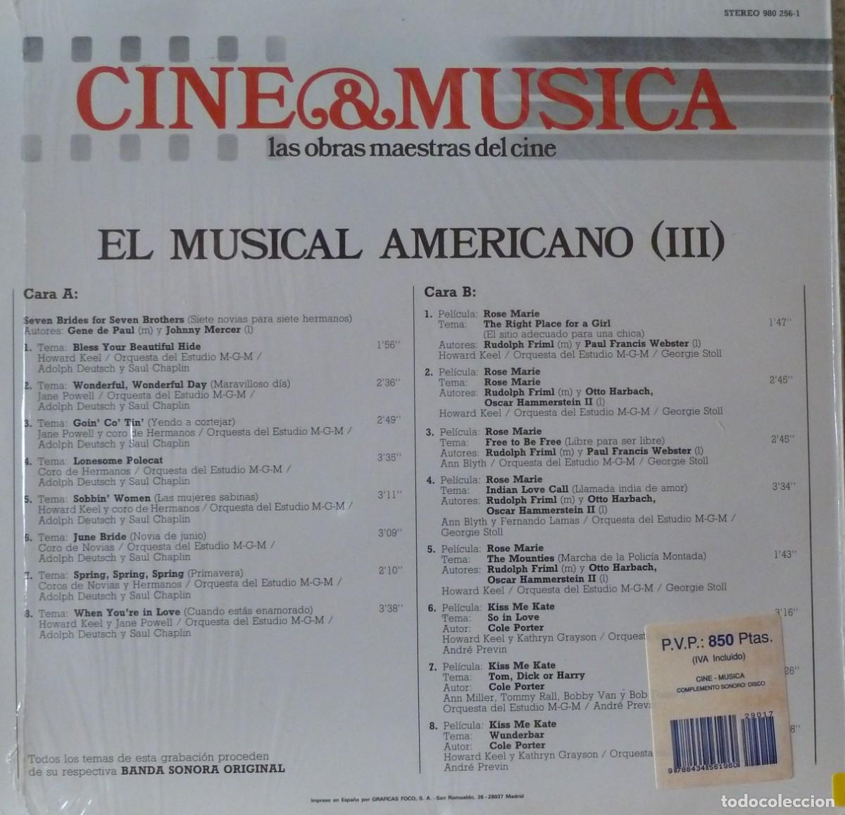 Discos de vinilo: El musical americano (III) - Foto 2