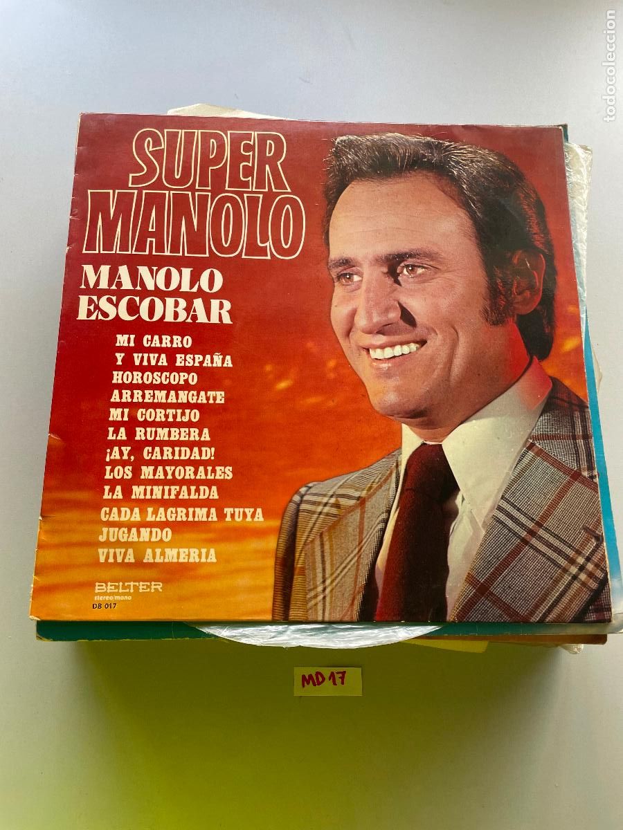 Discos de vinilo: Disco de Vinilo Lps S&uacute;per Manolo - Foto 1
