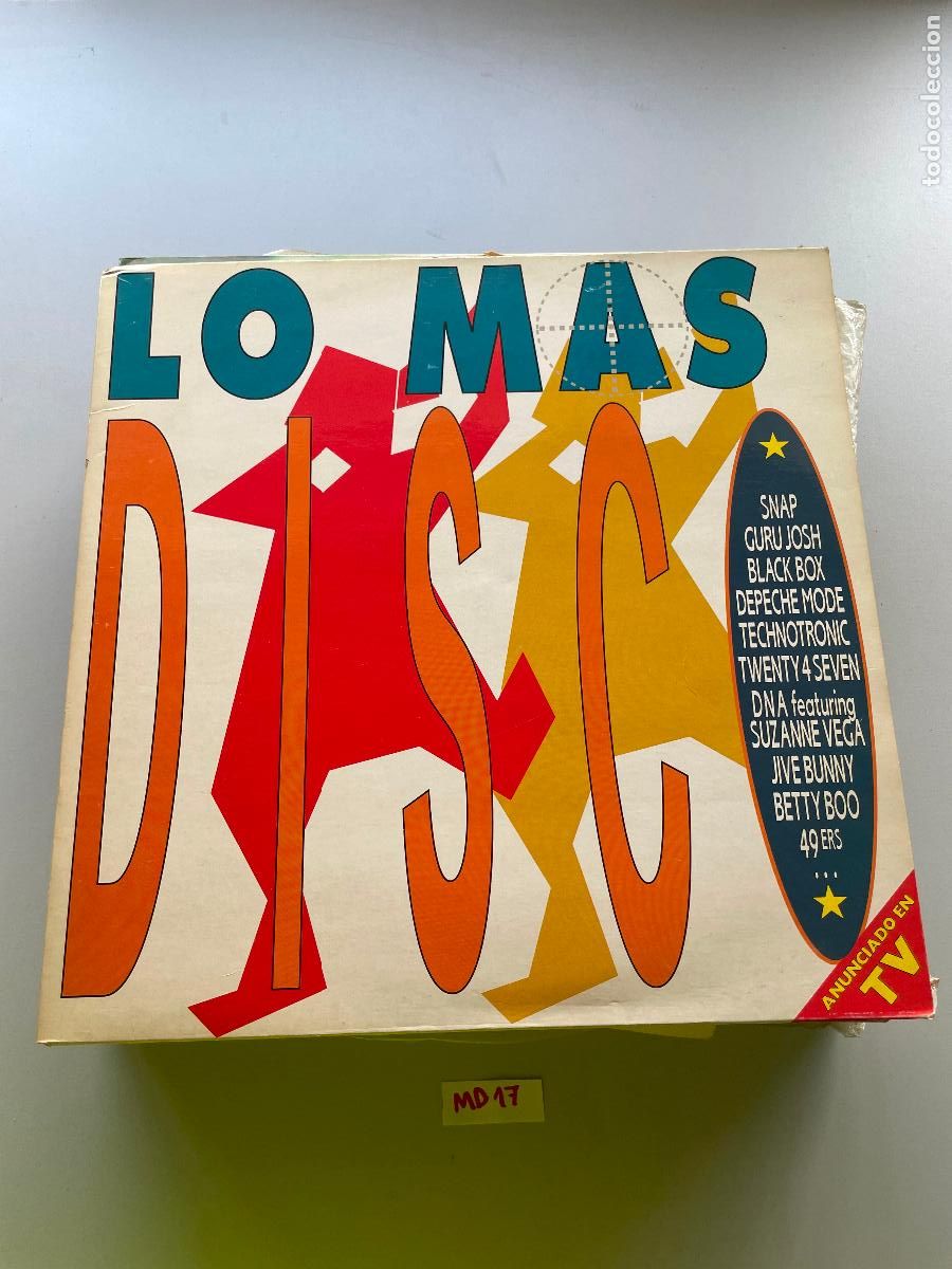 Discos de vinilo: Disco de Vinilo Lps Lo m&aacute;s disco - Foto 1