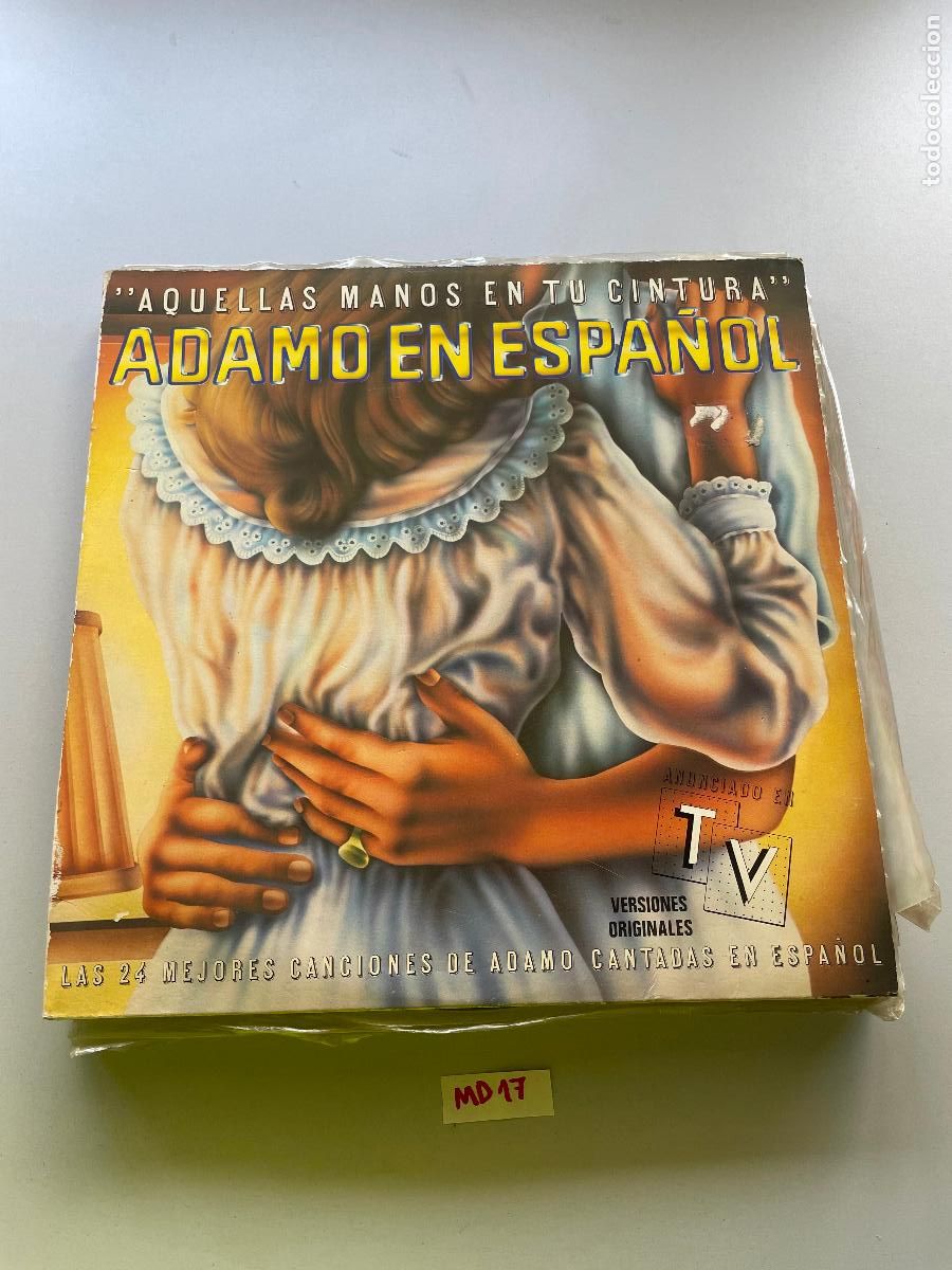 Discos de vinilo: Disco de Vinilo Lps Adamo en Espa&ntilde;ol - Foto 1