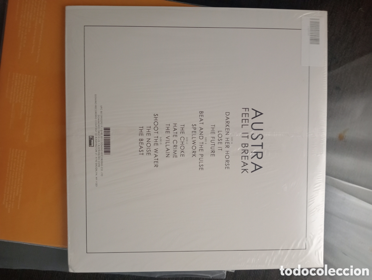 Discos de vinilo: Austra - Feel It Break, 2 x LP Original Vinilo 2011 UK - Foto 6