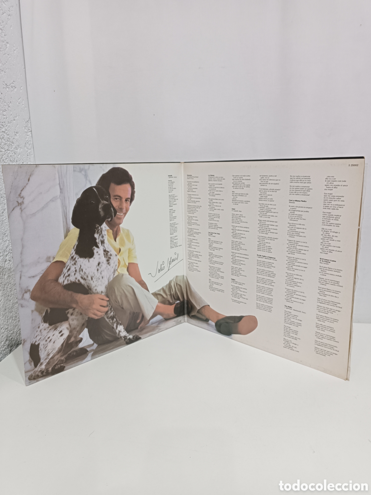 Discos de vinilo: LP JULIO IGLESIAS MOMENTOS - Foto 3