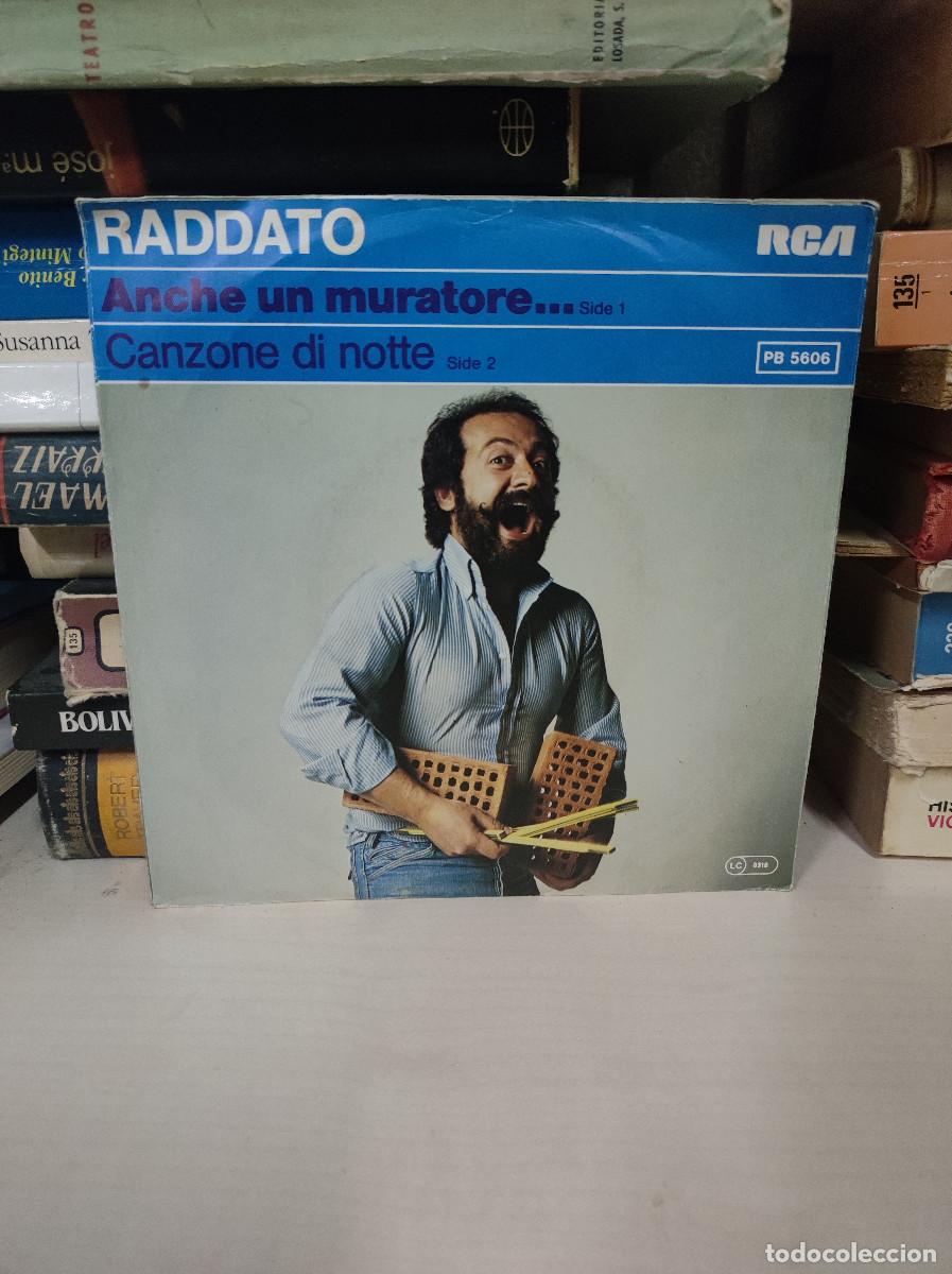 Discos de vinilo: Raddato &ndash; Anche Un Muratore... - Foto 1