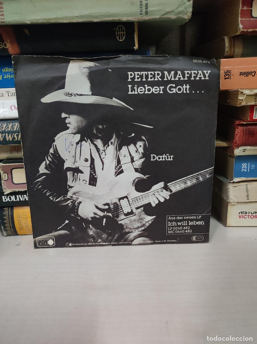 Discos de vinilo: Peter Maffay &ndash; Lieber Gott ... / Daf&uuml;r - Foto 1