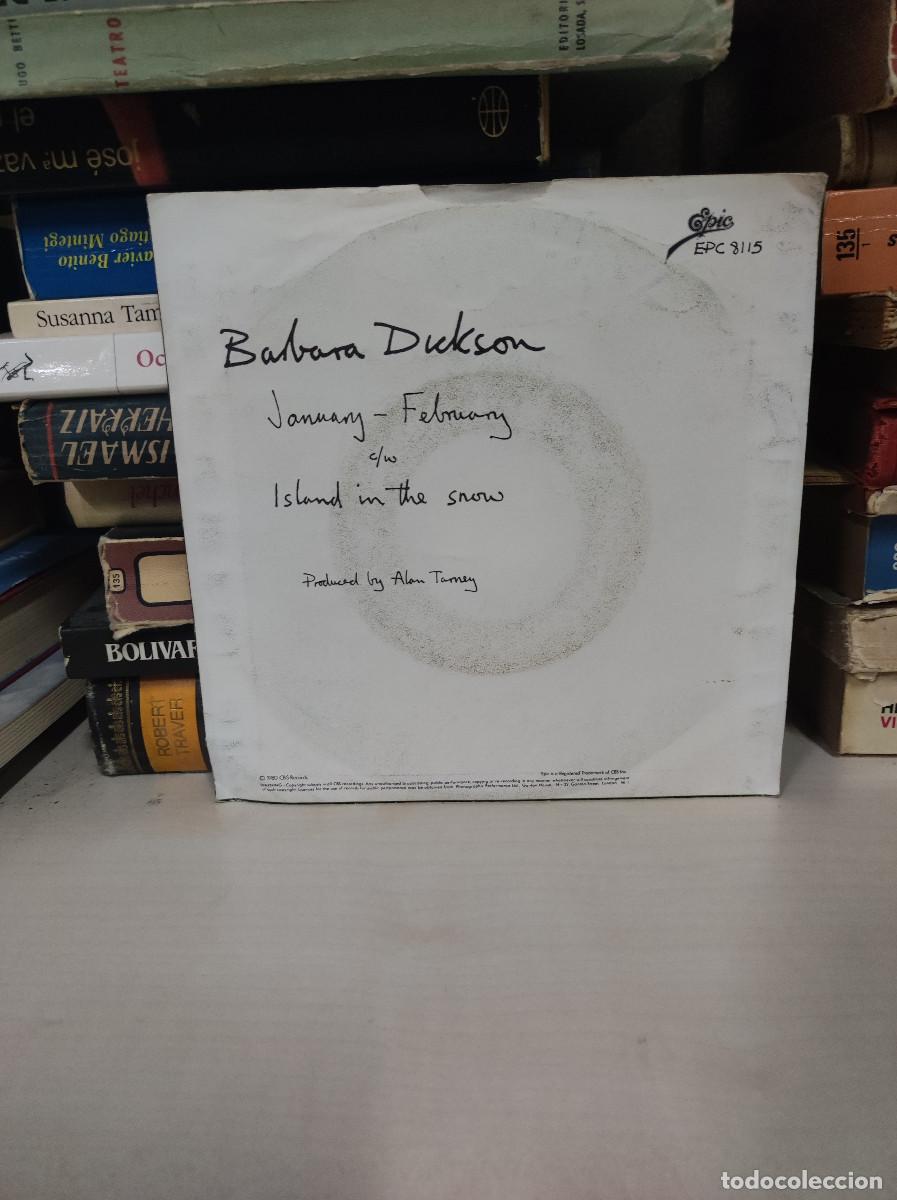 Discos de vinilo: Barbara Dickson &ndash; January &ndash; February - Foto 2