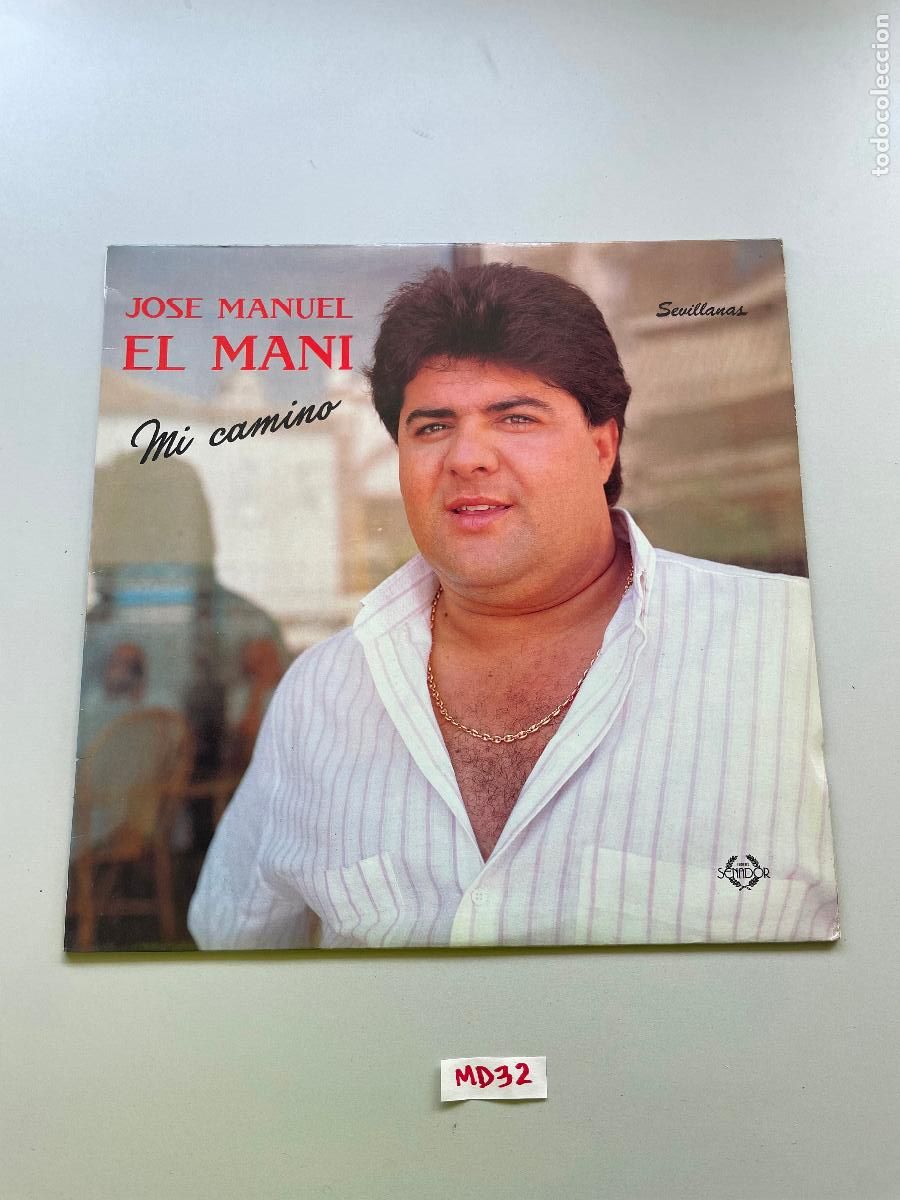 Discos de vinilo: Disco de Vinilo Lps Jose Manuel el Man&iacute; - Foto 1