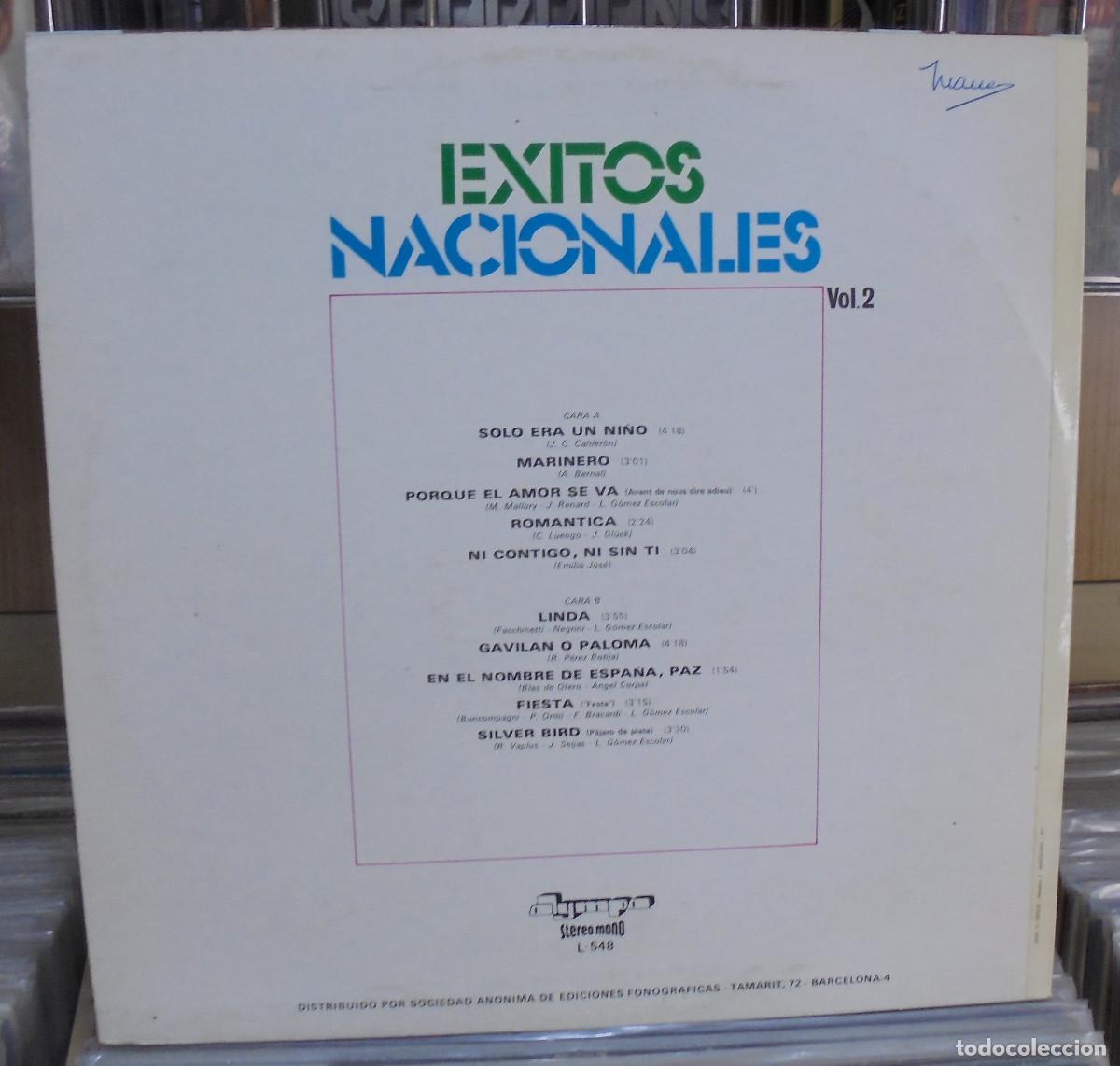 Discos de vinilo: &Eacute;xitos nacionales, vol. 2. Olympo 1977 -- LP - Foto 2