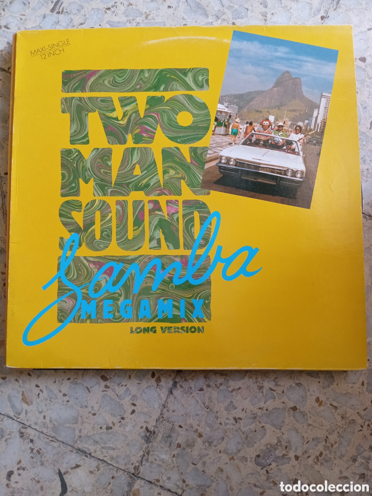 Discos de vinilo: MAXI 12&rdquo; TWO MAN SOUND SAMBA MEGAMIX LONG VERSION - Foto 1