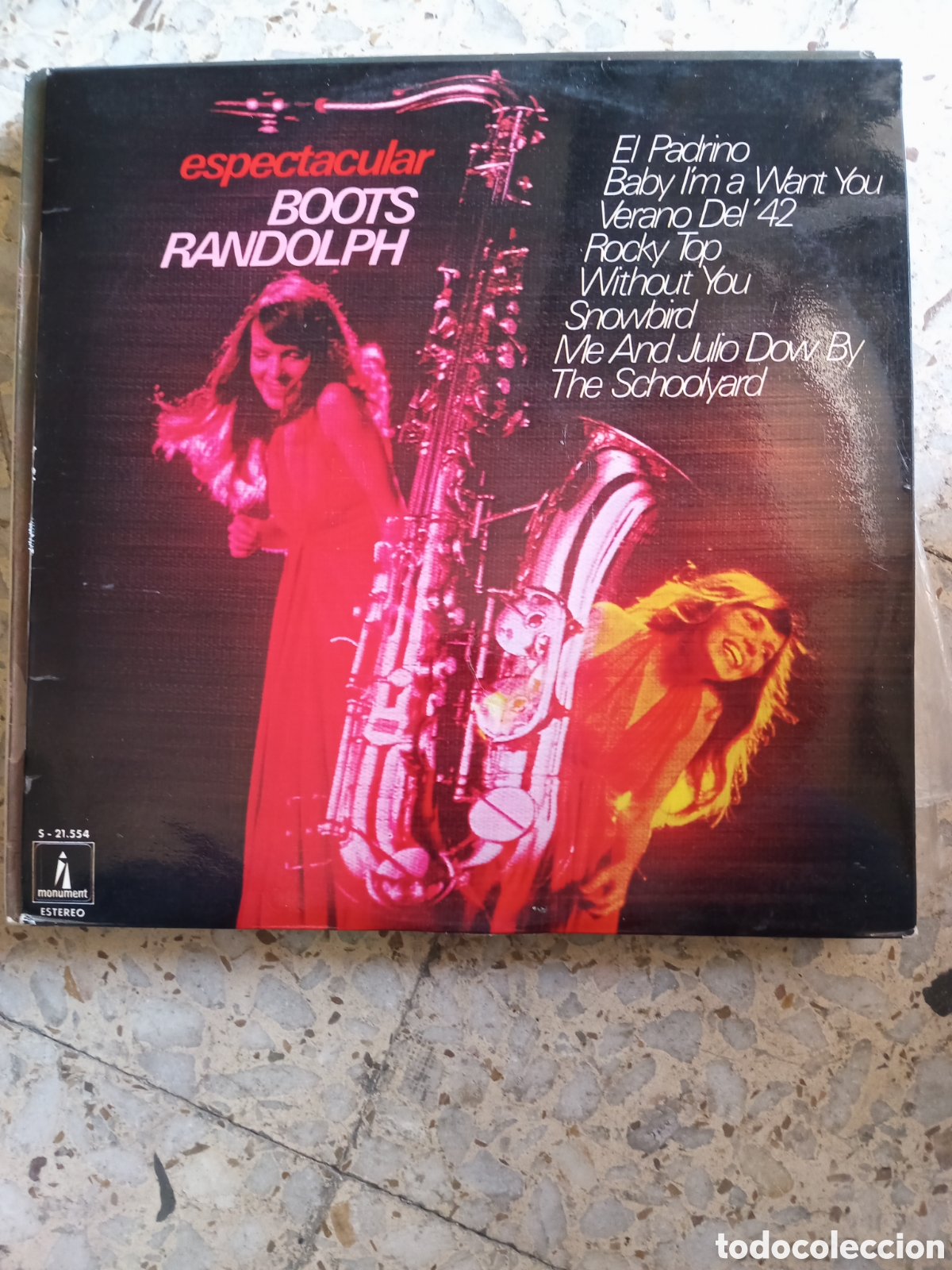 Discos de vinilo: LP ESPECTACULAR BOOTS RANDOLPH EL PADRINO - Foto 1