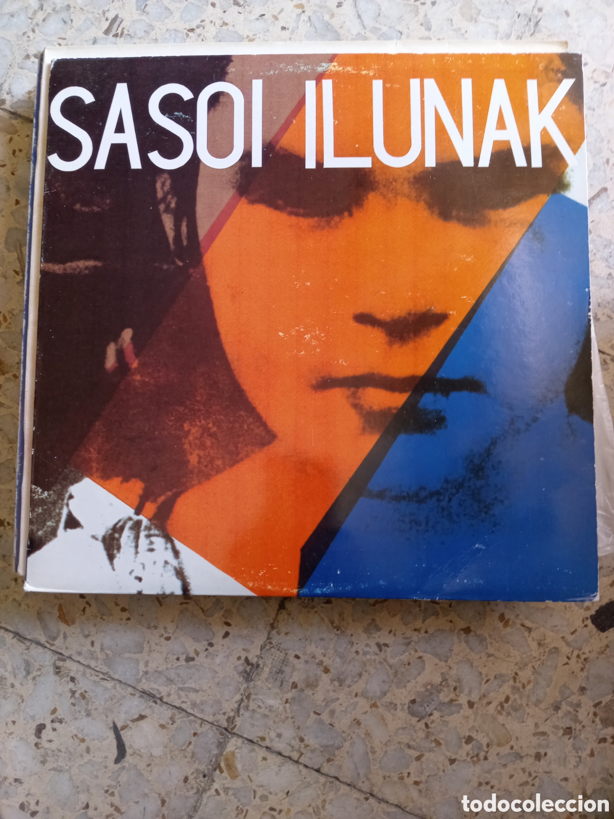 Discos de vinilo: LP SASOI ILUNAK ESPA&Ntilde;A 1991 CON INSERT - Foto 1