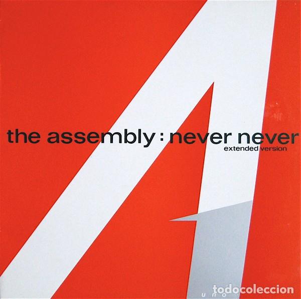 Discos de vinilo: The Assembly &ndash; Never Never (Extended Version) . Maxi single..1983 original Spain LP disco de vinilo - Foto 1