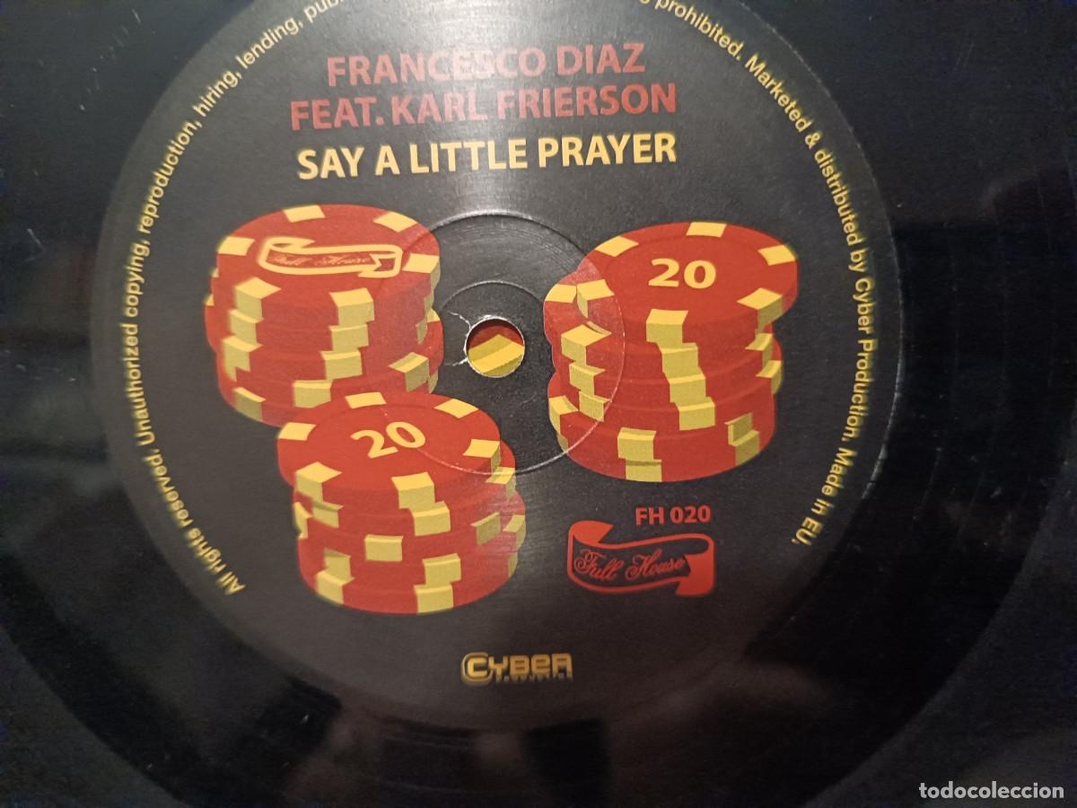 Discos de vinilo: Francesco D&iacute;az say a little prayer - Foto 3