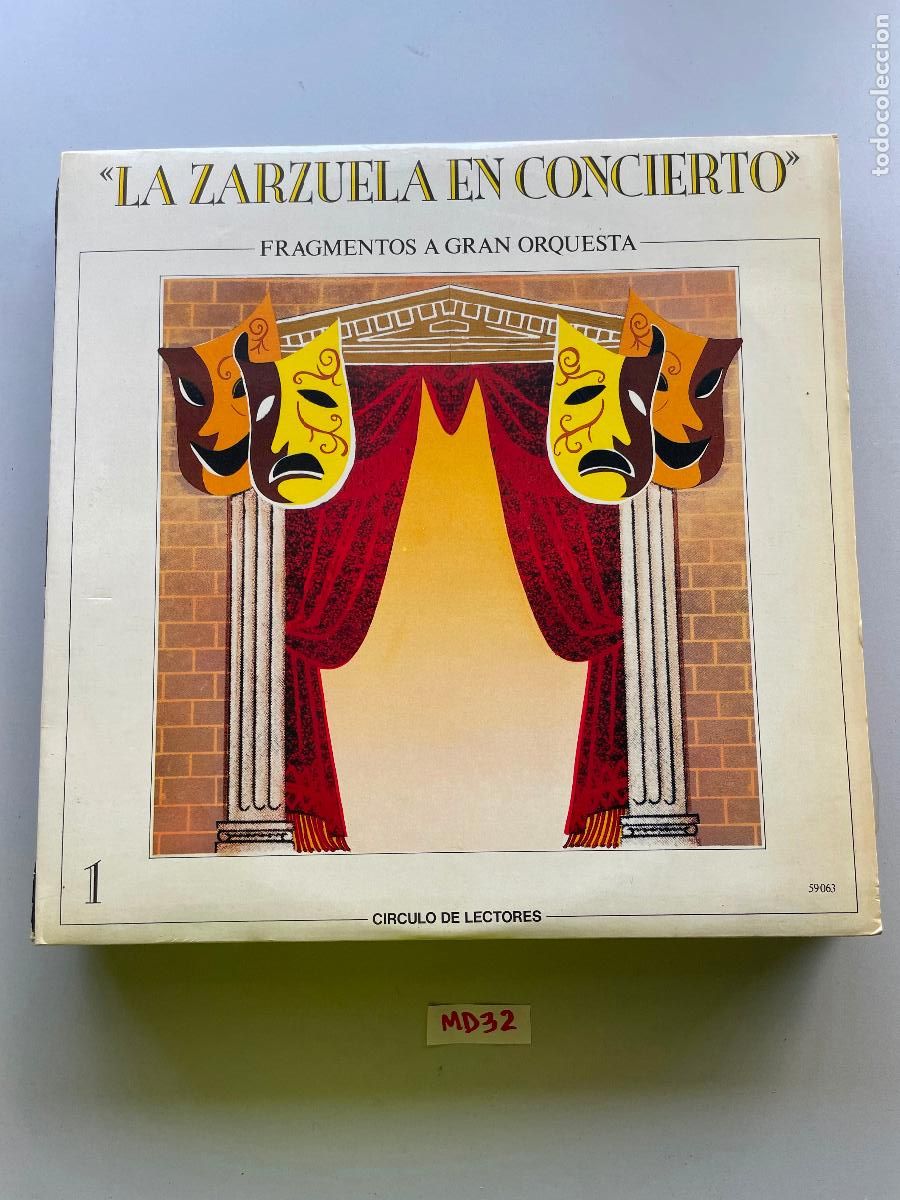 Discos de vinilo: Disco de Vinilo Lps La zarzuela en concierto - Foto 1