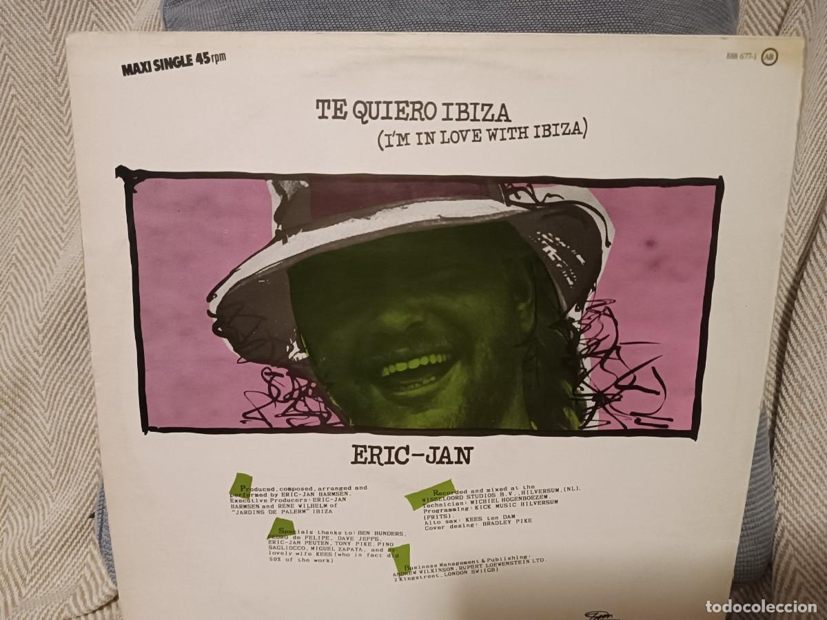 Discos de vinilo: Eric-Jan Te Quiero Ibiza - Foto 2