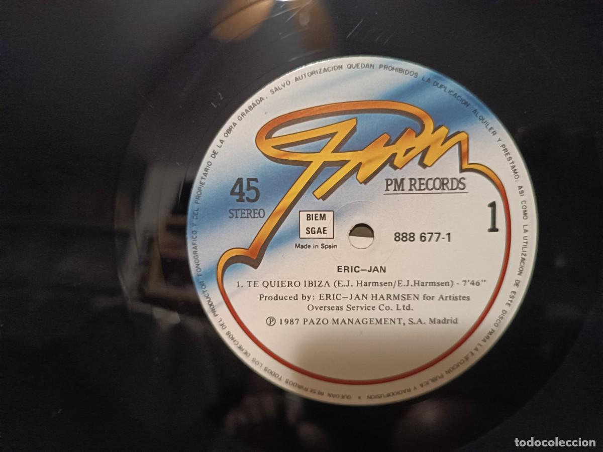 Discos de vinilo: Eric-Jan Te Quiero Ibiza - Foto 3