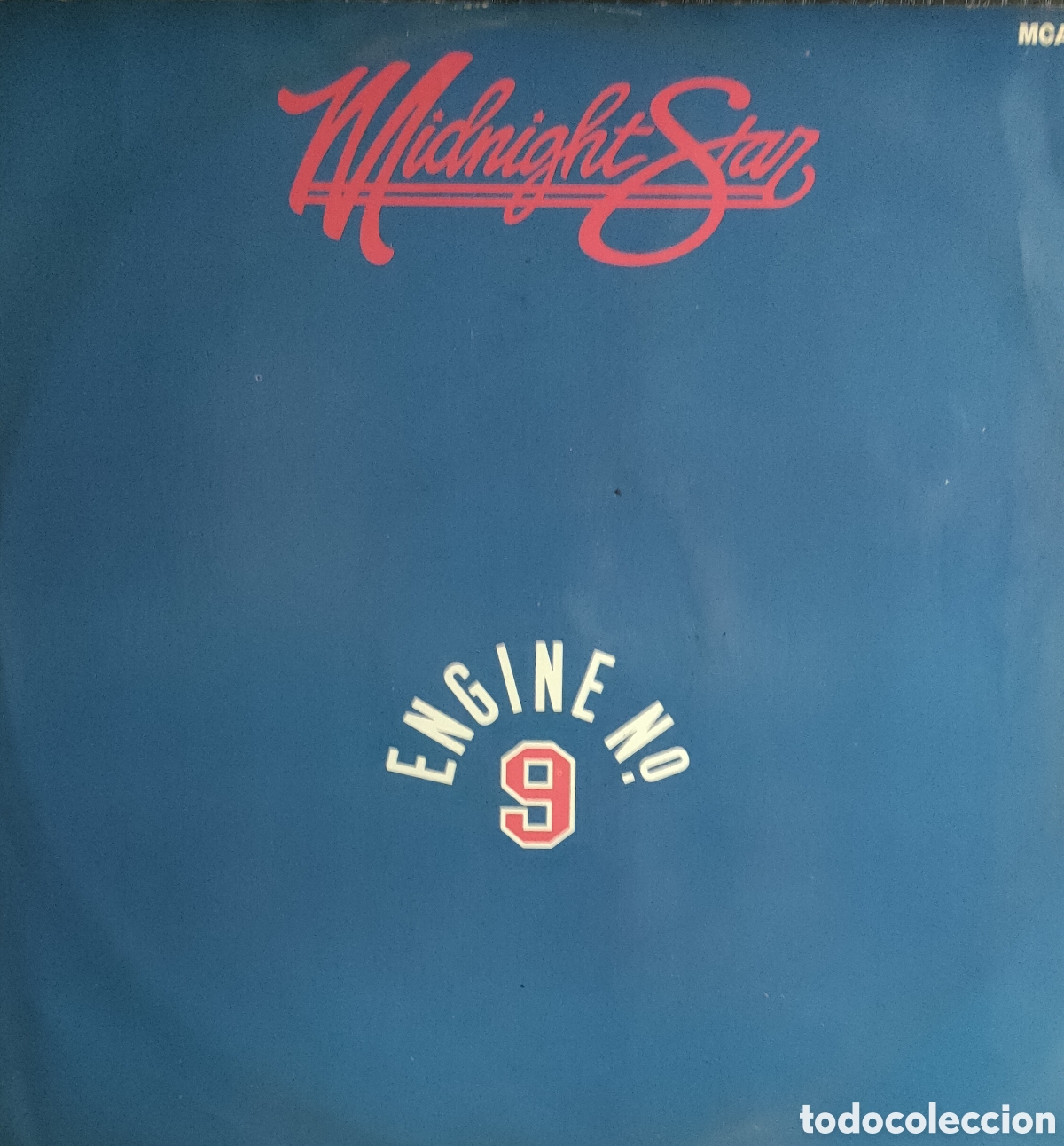 Discos de vinilo: Midnight Star &ndash; Engine No. 9 ..1987 original UK.. LP disco de vinilo - Foto 1
