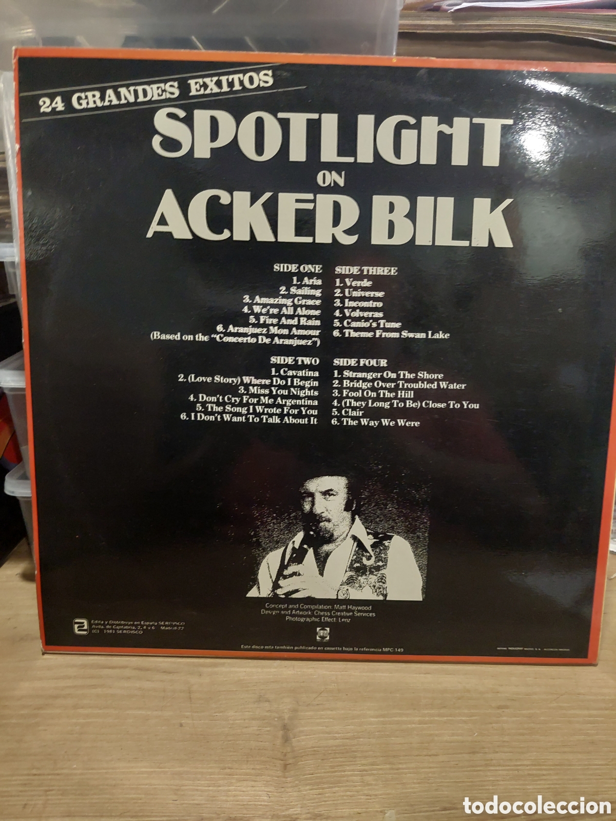 Discos de vinilo: 1981 2 lp spotlight on scker billetes clarinete - Foto 2