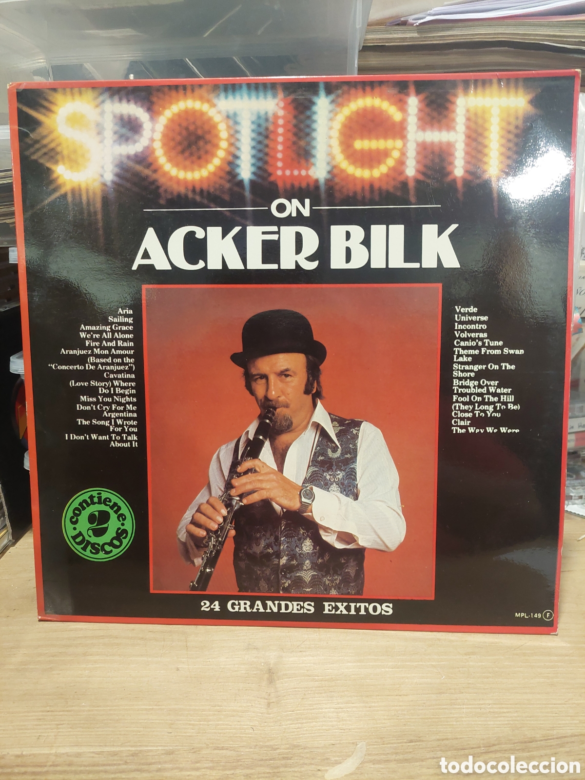 Discos de vinilo: 1981 2 lp spotlight on scker billetes clarinete - Foto 1