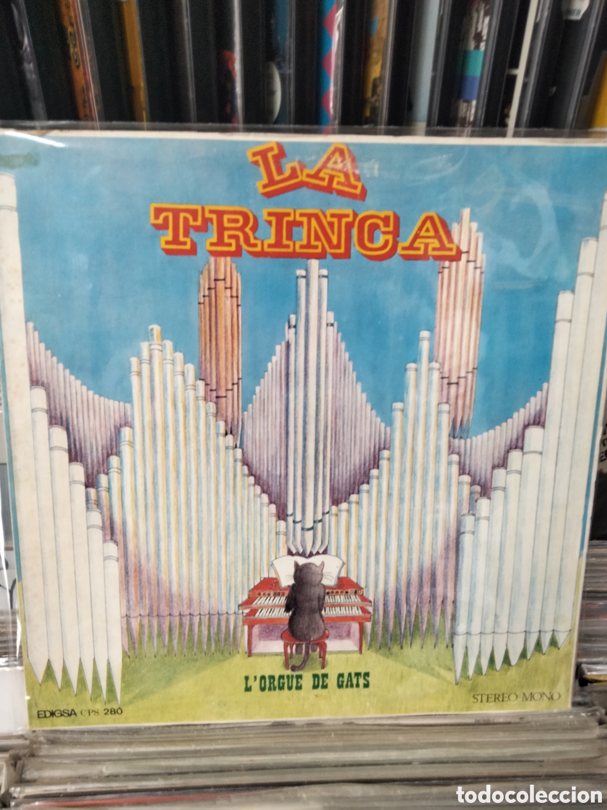 Discos de vinilo: La trinca l orgue de gats - Foto 1