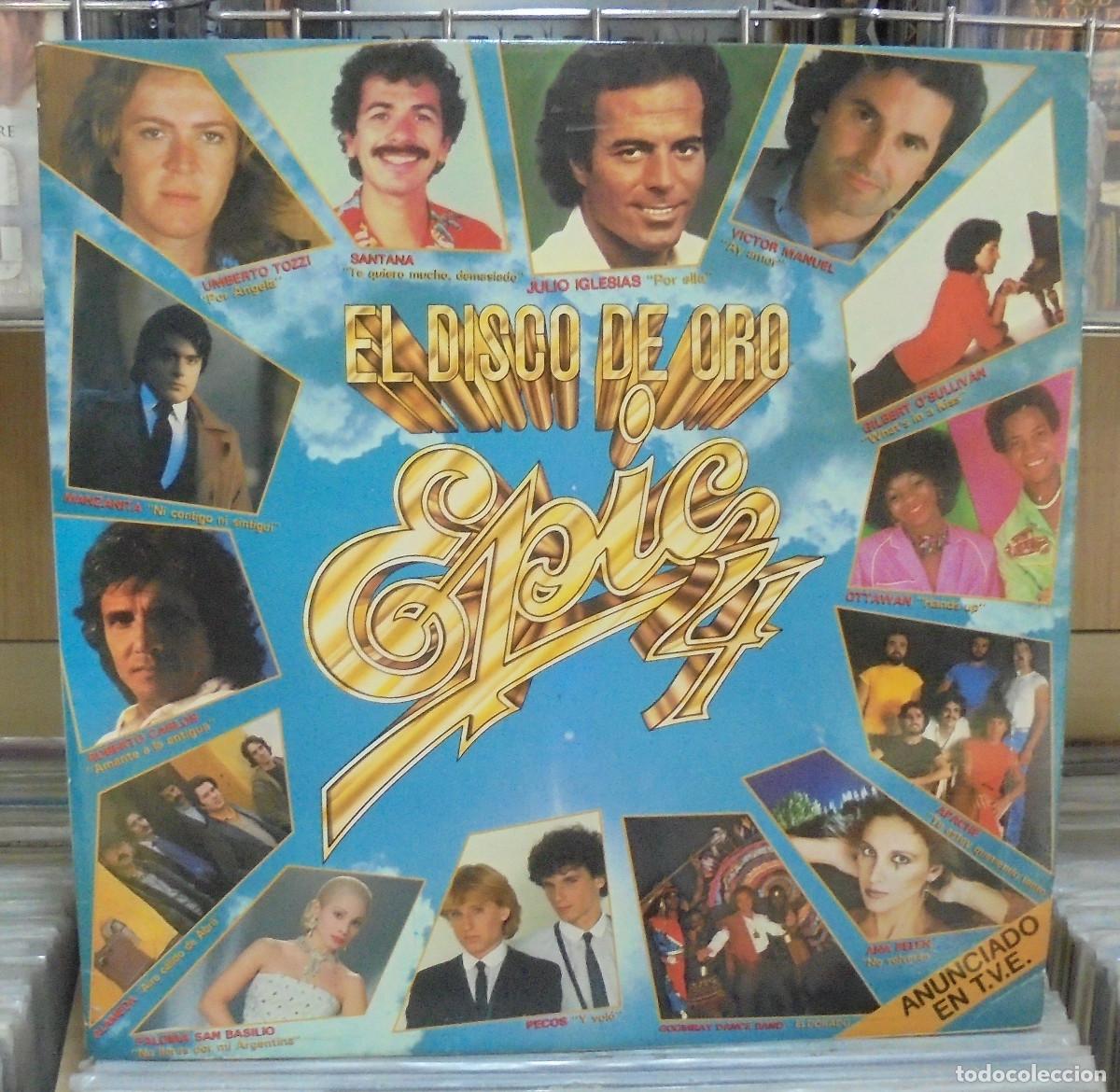 Discos de vinilo: El disco de oro Epic 4. Epic 1980 -- LP - Foto 1