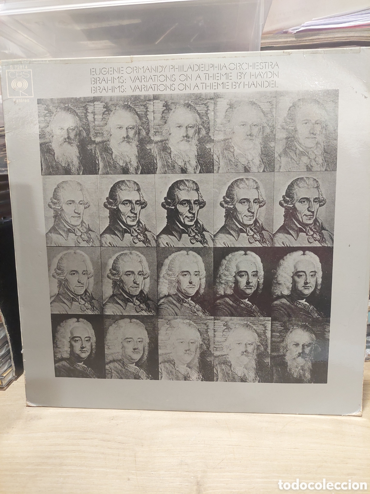 Discos de vinilo: Cbs 1972 hayden op 56 a orquesta filadelfia director Eugene Ormandy - Foto 1