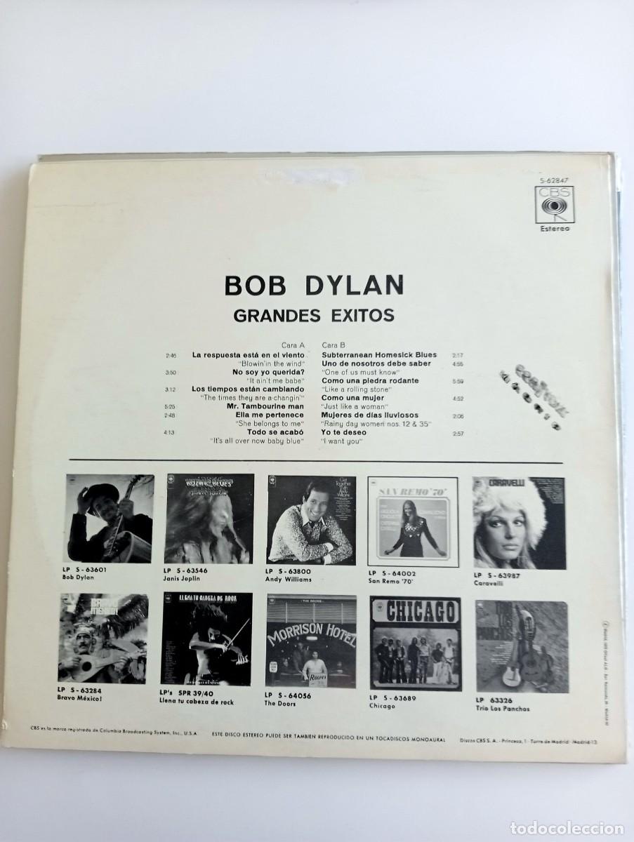 Discos de vinilo: Bob Dylan - Greatest Hits LP, 1973 - Foto 2