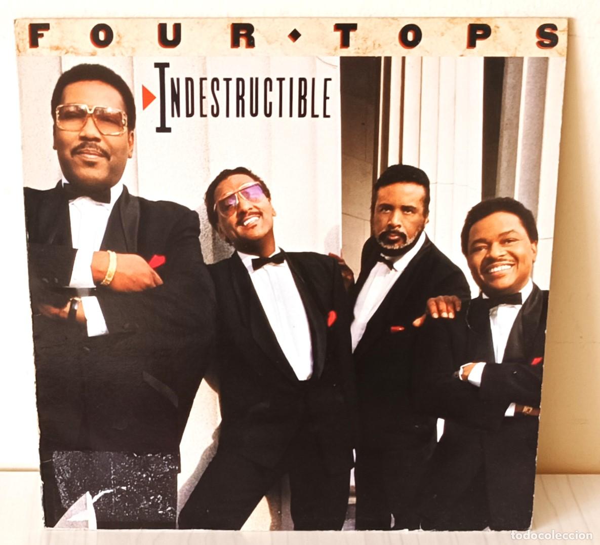 Discos de vinilo: FOUR TOPS - INDESTRUCTIBLE ARISTA - 1988 - Foto 1