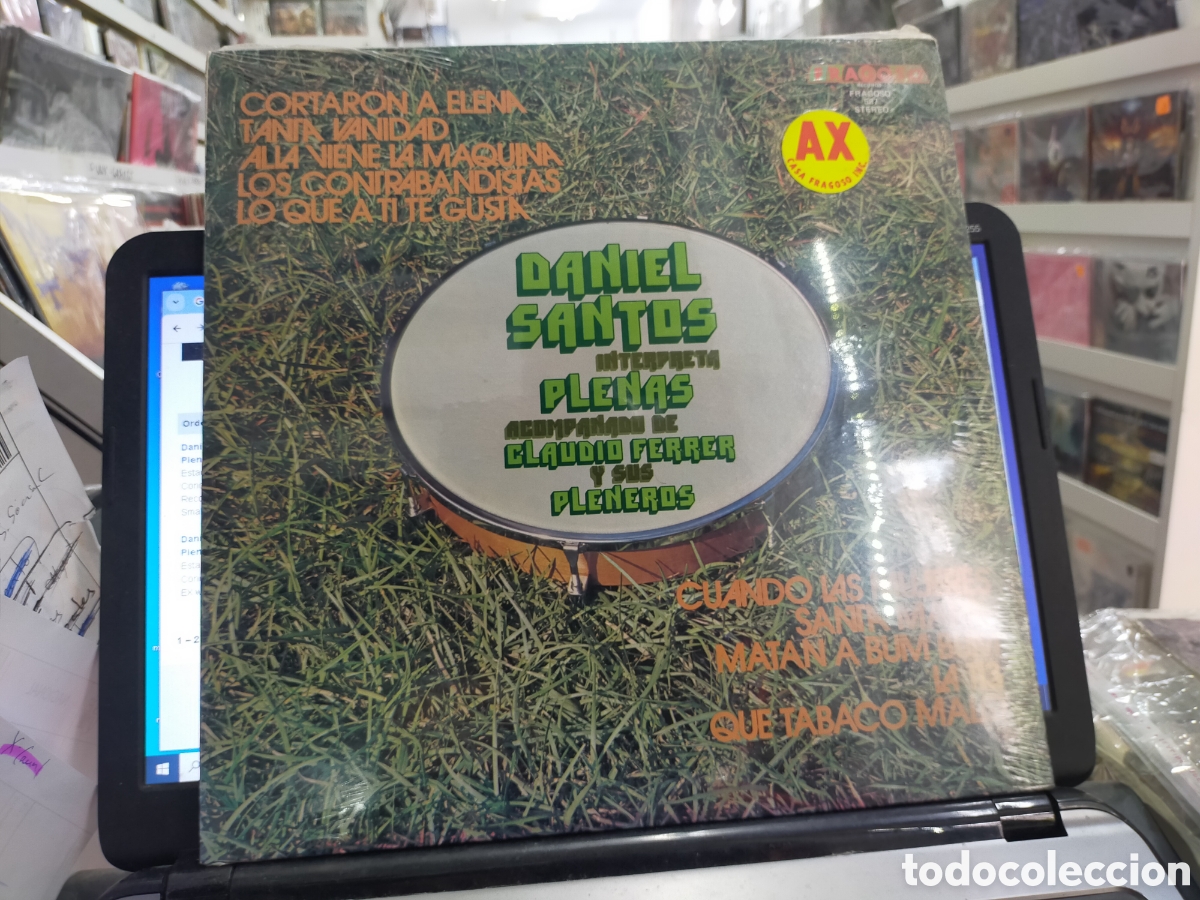 Discos de vinilo: Daniel santos interpreta plenas LP precintado - Foto 1