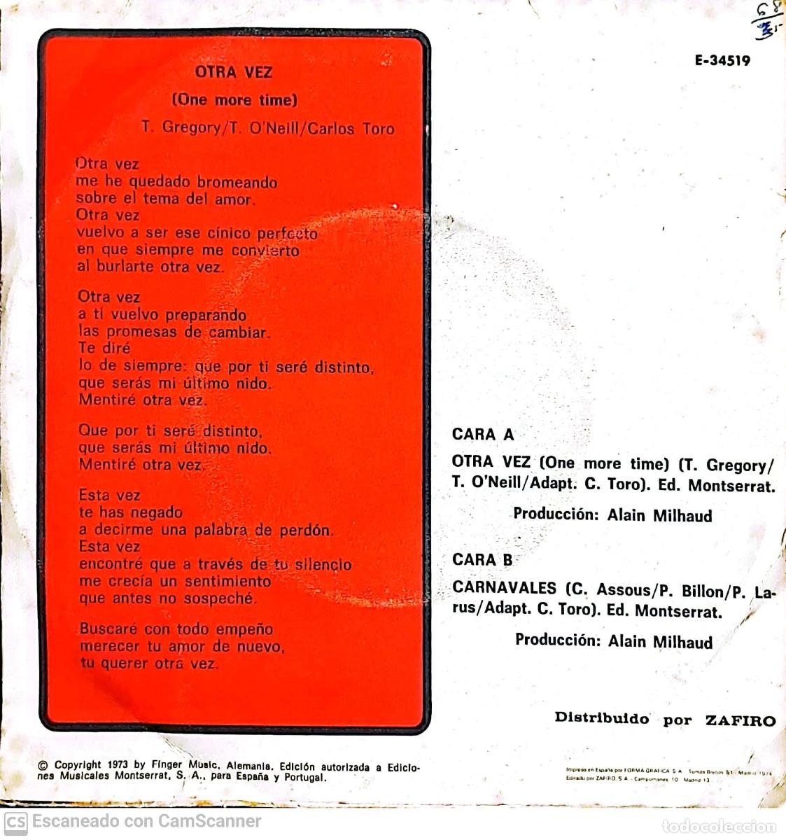 Discos de vinilo: Thomas Hock &lrm;&ndash; Otra Vez - Foto 2