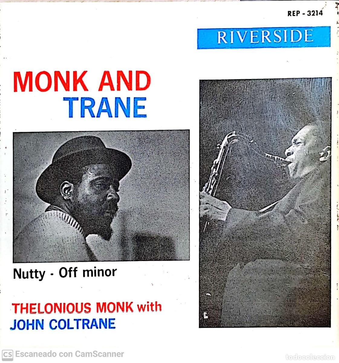Discos de vinilo: Thelonious Monk With John Coltrane &lrm;&ndash; Monk Y Trane - Foto 1