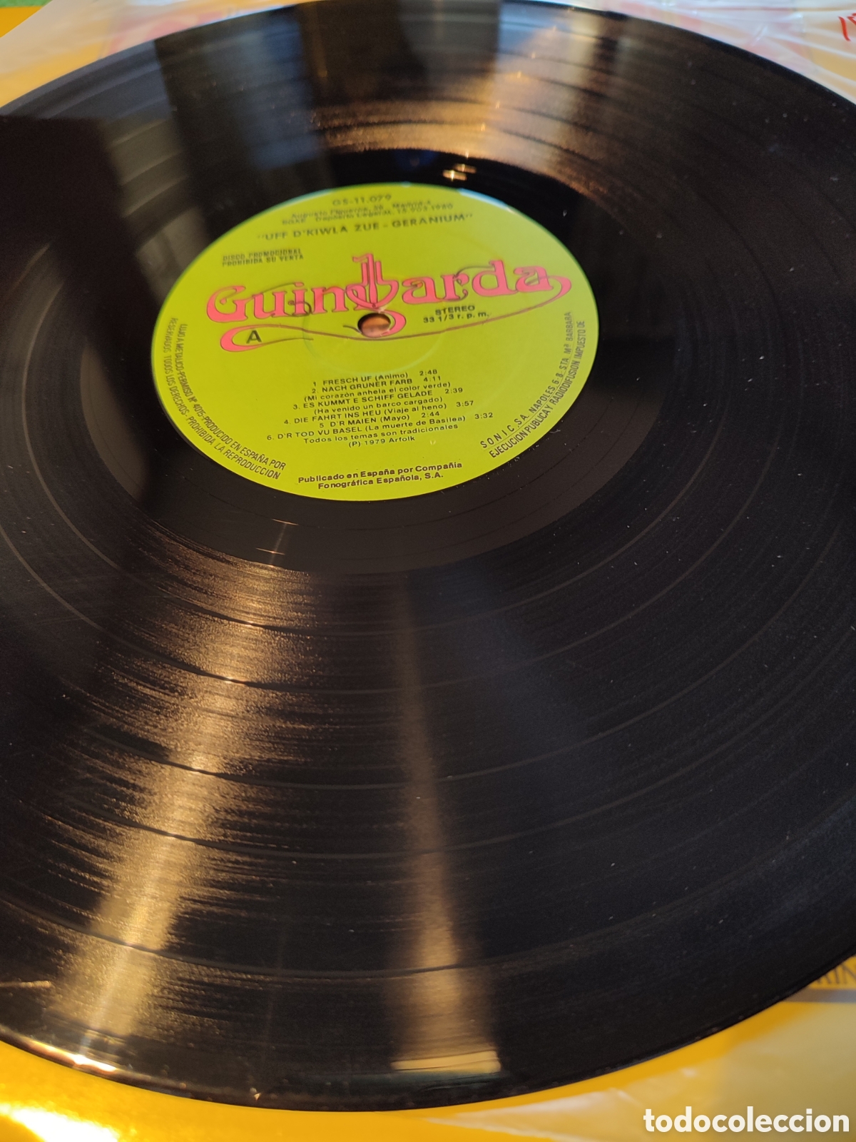 Discos de vinilo: Geranium - Uff d Kiwla zue Vinilo Lp - Foto 2