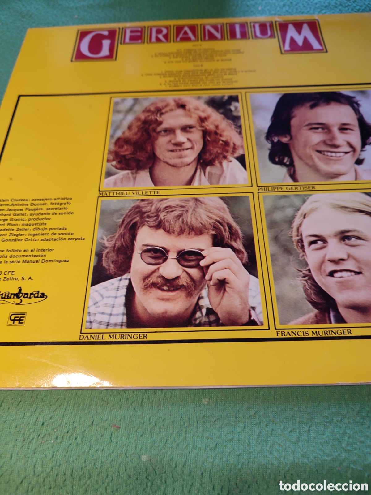 Discos de vinilo: Geranium - Uff d Kiwla zue Vinilo Lp - Foto 4