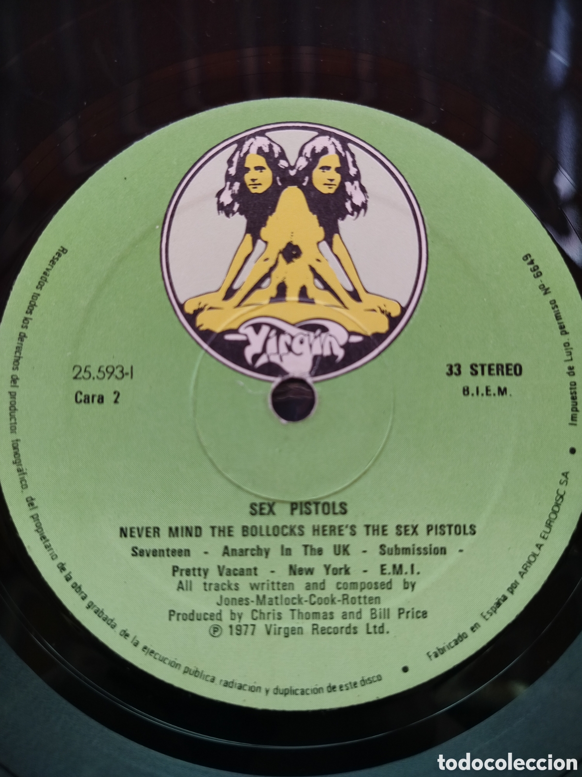 Discos de vinilo: Never Mind The Bollocks - Foto 3