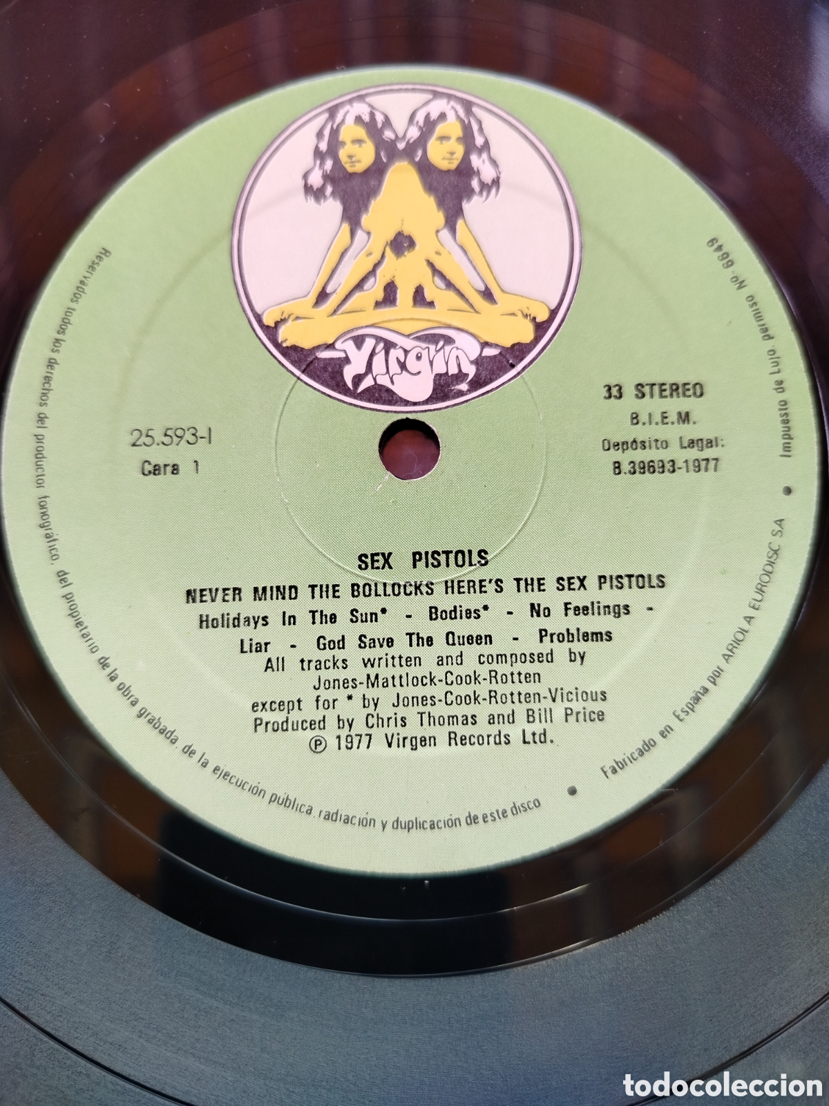 Discos de vinilo: Never Mind The Bollocks - Foto 2