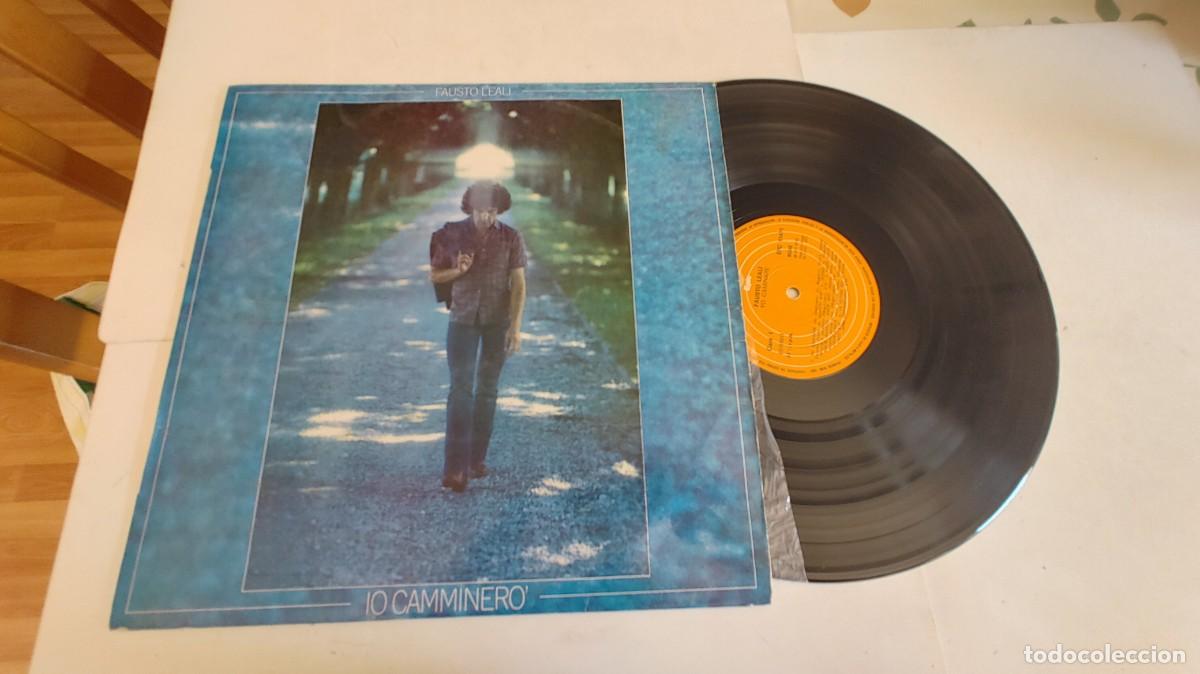 Discos de vinilo: FAUSTO LEALI-LP IO CAMMINERO - Foto 1
