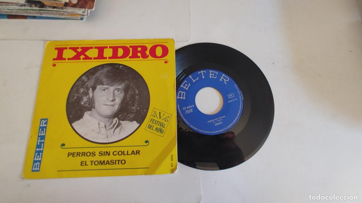 Discos de vinilo: IXIDRO-SINGLE PERROS SIN COLLAR - Foto 1