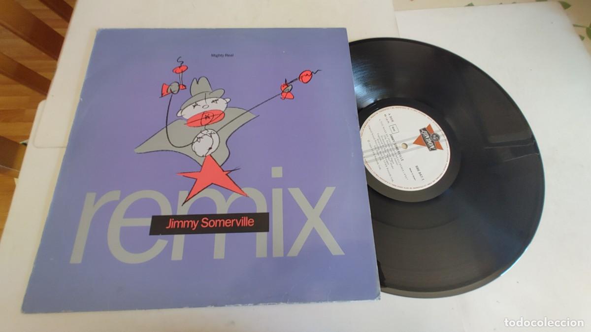Discos de vinilo: JIMMY SOMERVILLE-REMIX MIGHTY REAL - Foto 1