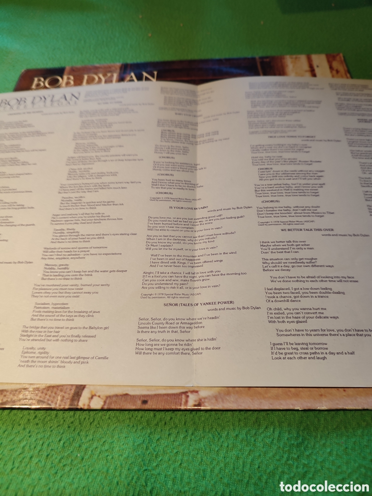 Discos de vinilo: Bob Dylan - Street legal - Foto 2