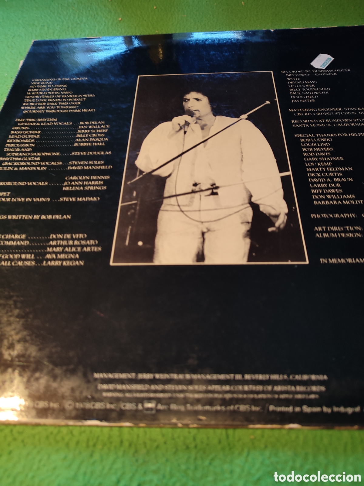 Discos de vinilo: Bob Dylan - Street legal - Foto 5