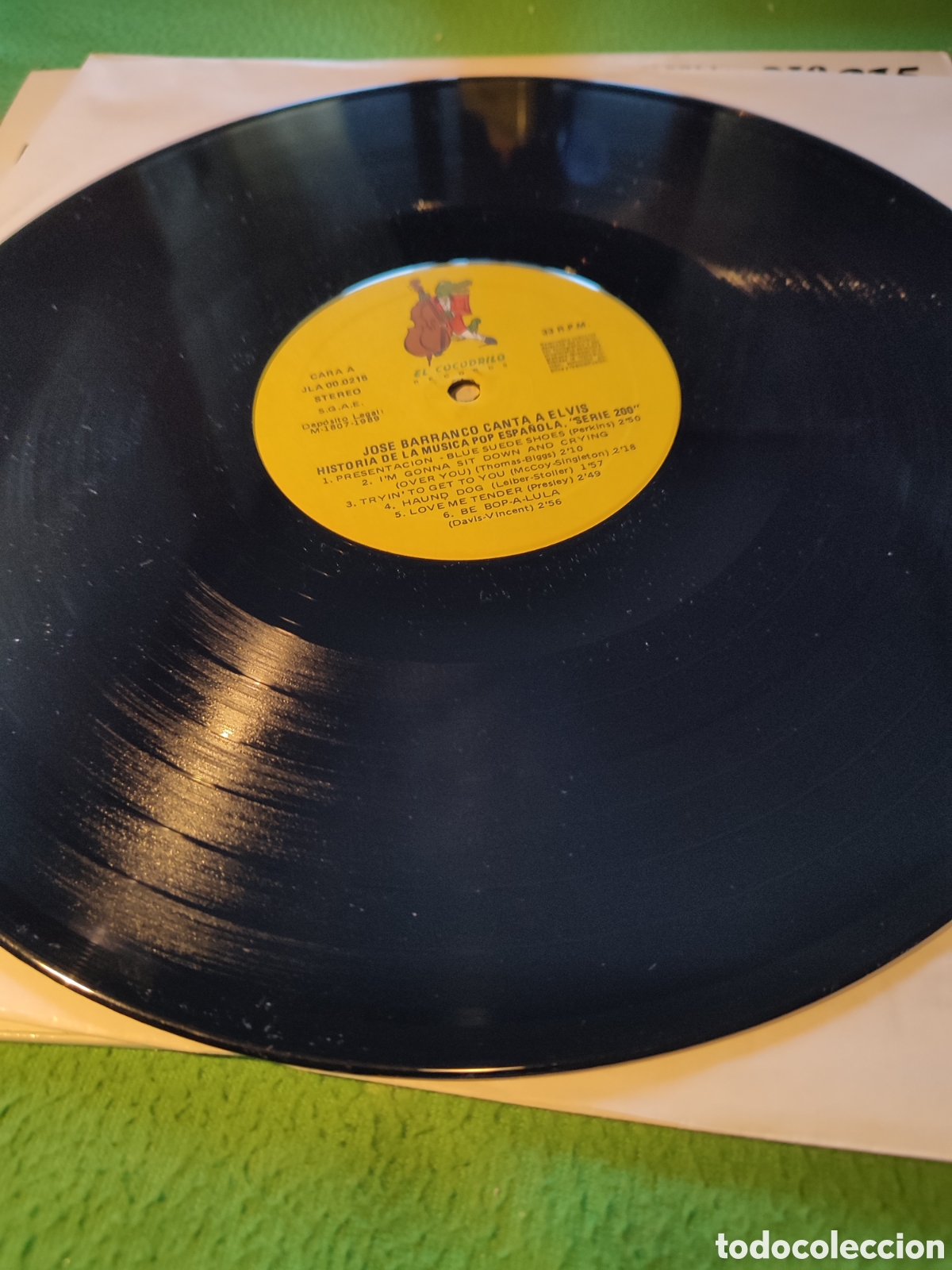 Discos de vinilo: Jose Barranco - Canta a Elvis - Foto 3