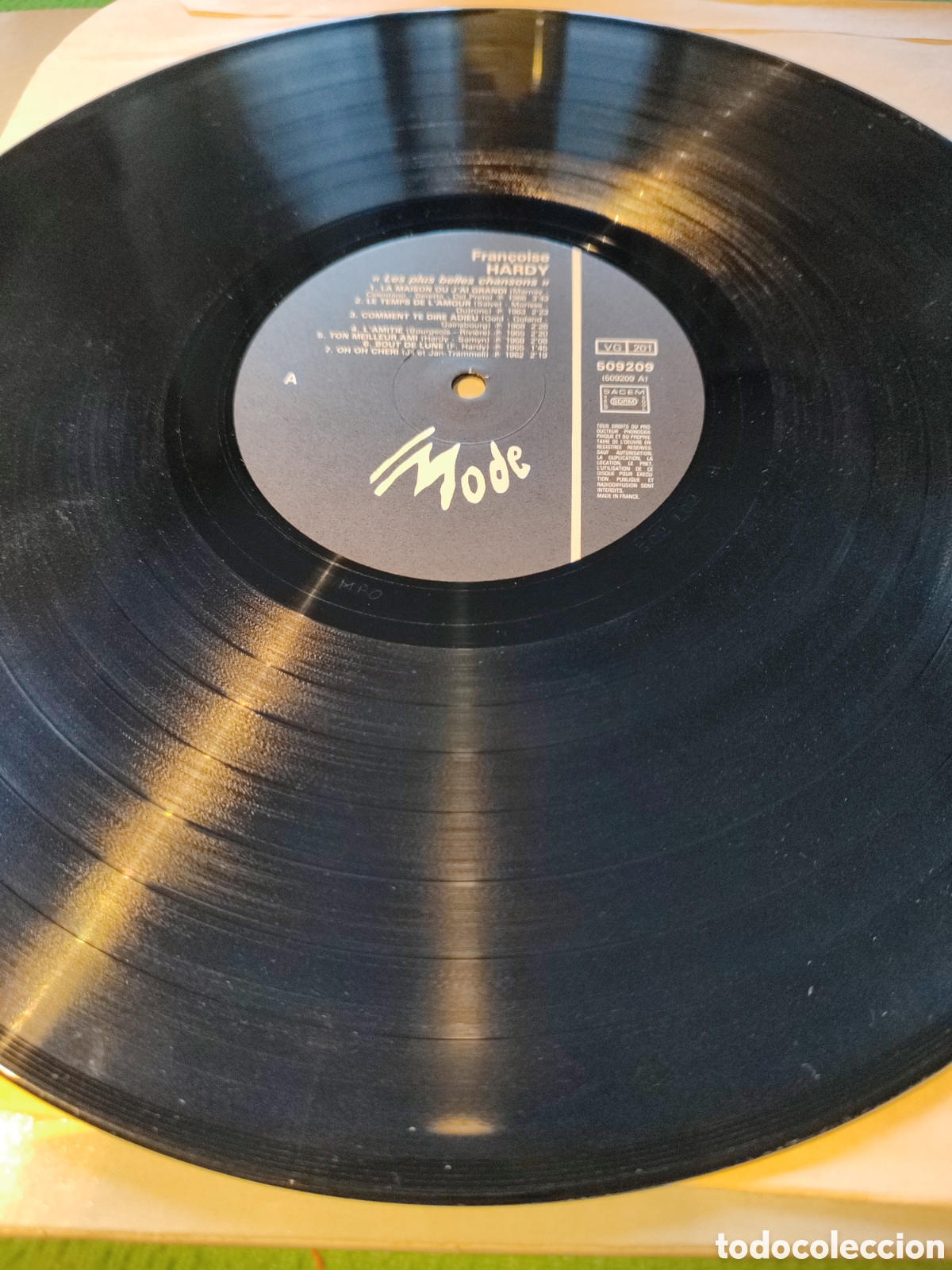 Discos de vinilo: Francoise Hardy - Les plus belles chansons - Foto 3