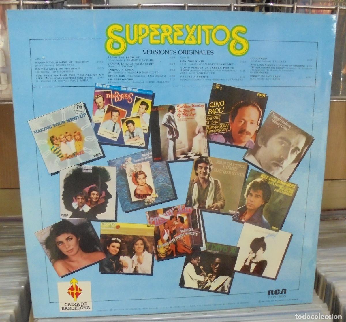 Discos de vinilo: Super&eacute;xitos. RCA 1981 -- LP - Foto 2